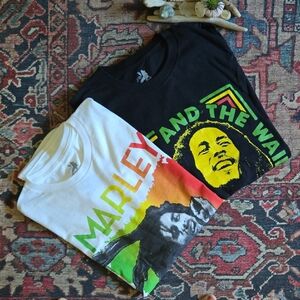 Zion Rootswear Rasta Tees Short Sleeve Bundle NWOT
